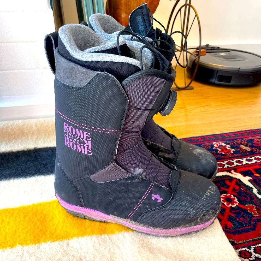 Rome STOMP snowboard boots w/BOA